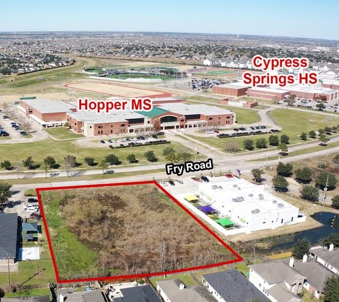 Fry Rd, Cypress, TX for sale - Aerial - Image 2 of 2