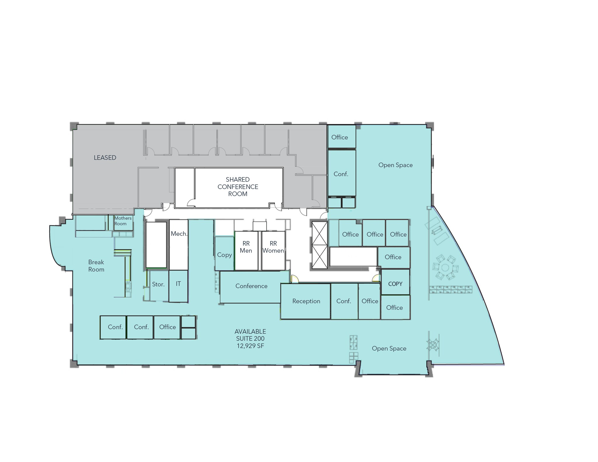13710 FNB Pky, Omaha, NE for lease Floor Plan- Image 1 of 1