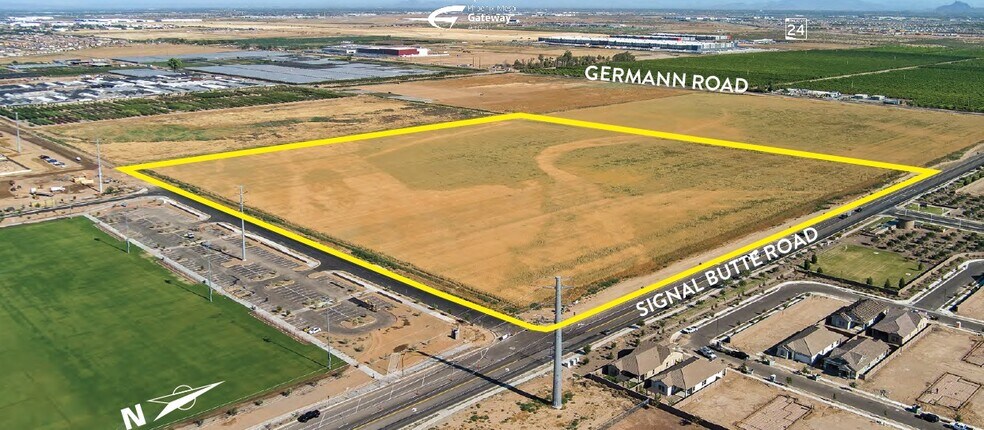 S of SWC Signal Butte & Germann Rd, Queen Creek, AZ for lease - Primary Photo - Image 1 of 4