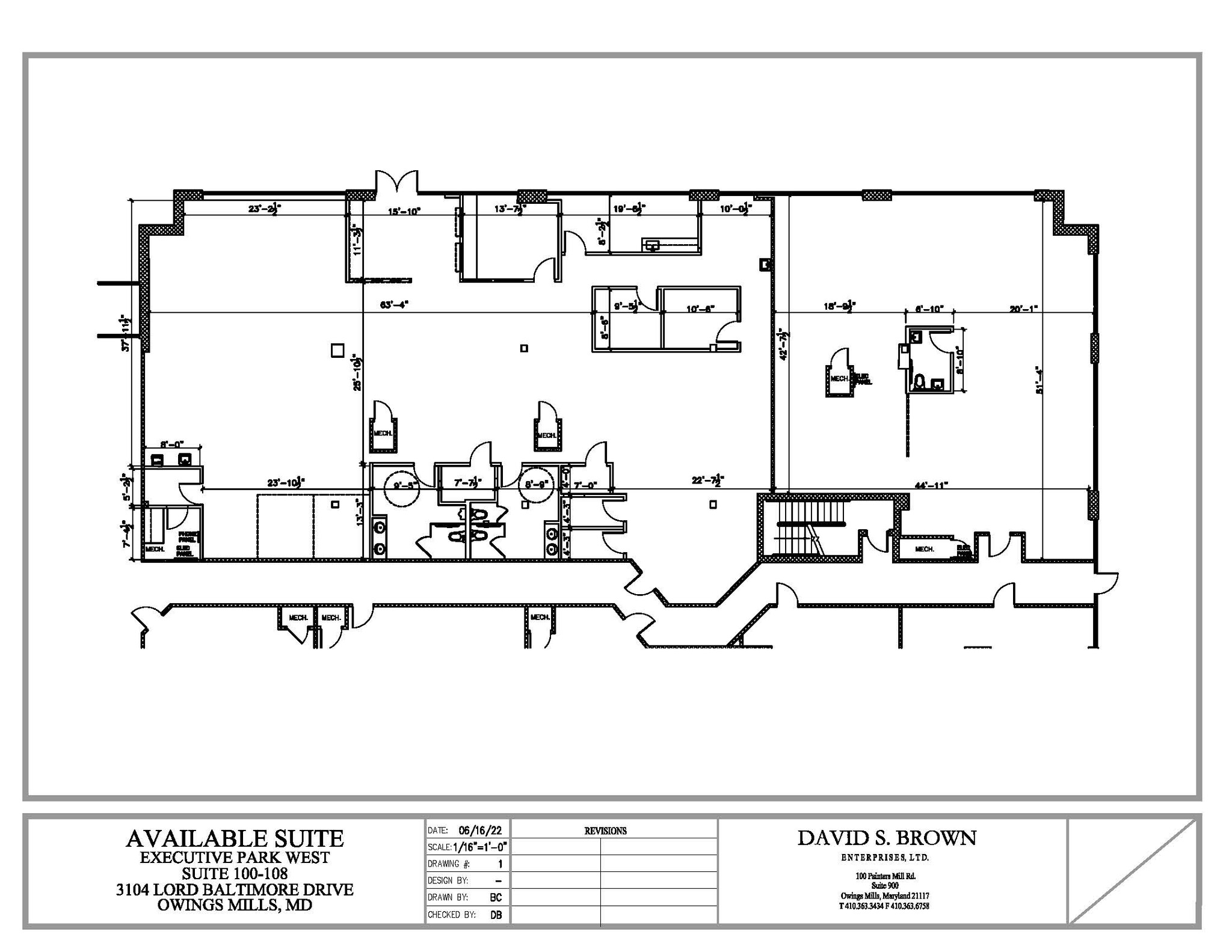 3100 Lord Baltimore Dr, Windsor Mill, MD for lease Floor Plan- Image 1 of 1