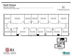 400 Perimeter Center Ter, Atlanta, GA for lease Floor Plan- Image 1 of 1