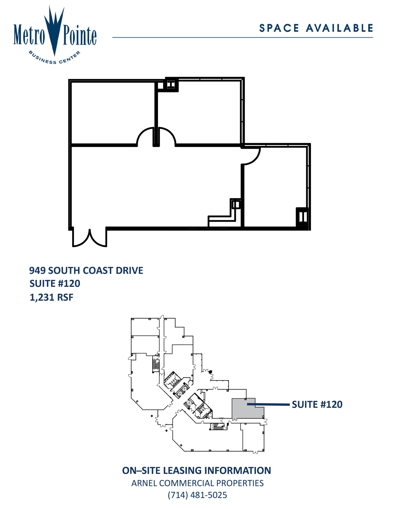 949 S Coast Dr, Costa Mesa, CA for lease Floor Plan- Image 1 of 1