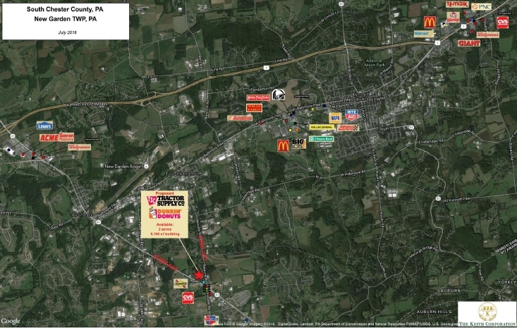 Newark Rd, Toughkenamon, PA for sale - Aerial - Image 3 of 7