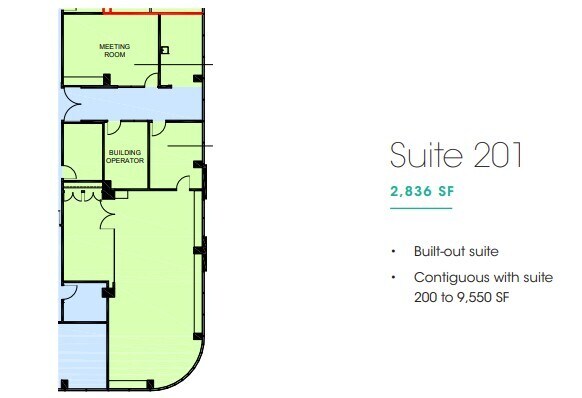 195 The West Mall, Toronto, ON for lease Floor Plan- Image 1 of 1
