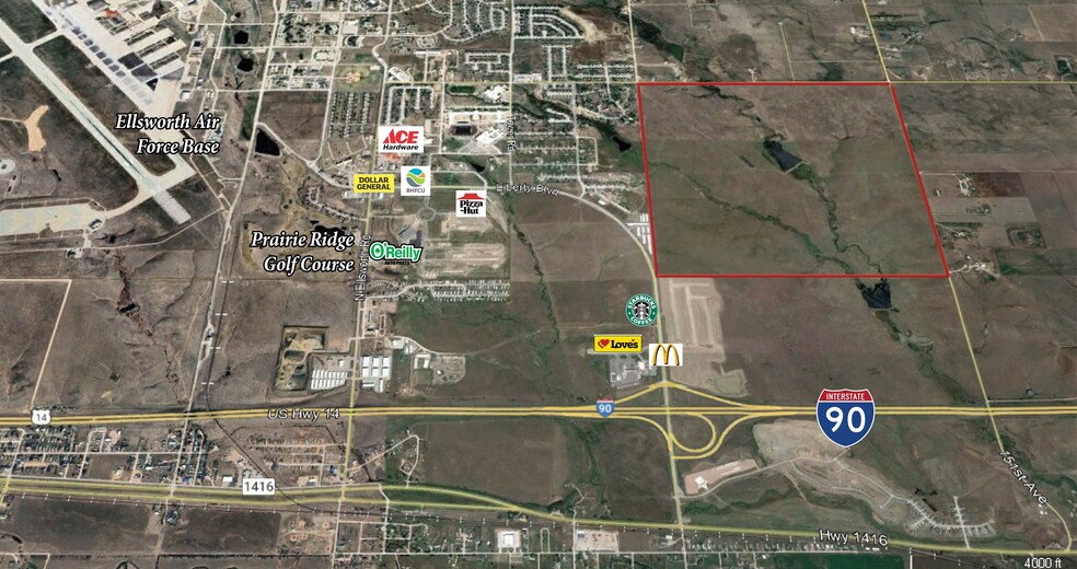 Prime Development Land - Next to Ellsworth AFB, Box Elder, SD 57719 ...