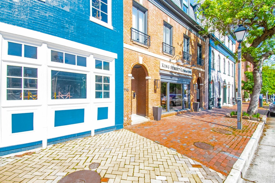 116-118 N Saint Asaph St, Alexandria, VA for lease - Building Photo - Image 2 of 8