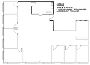 343 E Six Forks Rd, Raleigh, NC for lease Floor Plan- Image 2 of 3