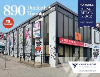 More details for 890 Danforth Ave, Toronto, ON - Retail for Sale