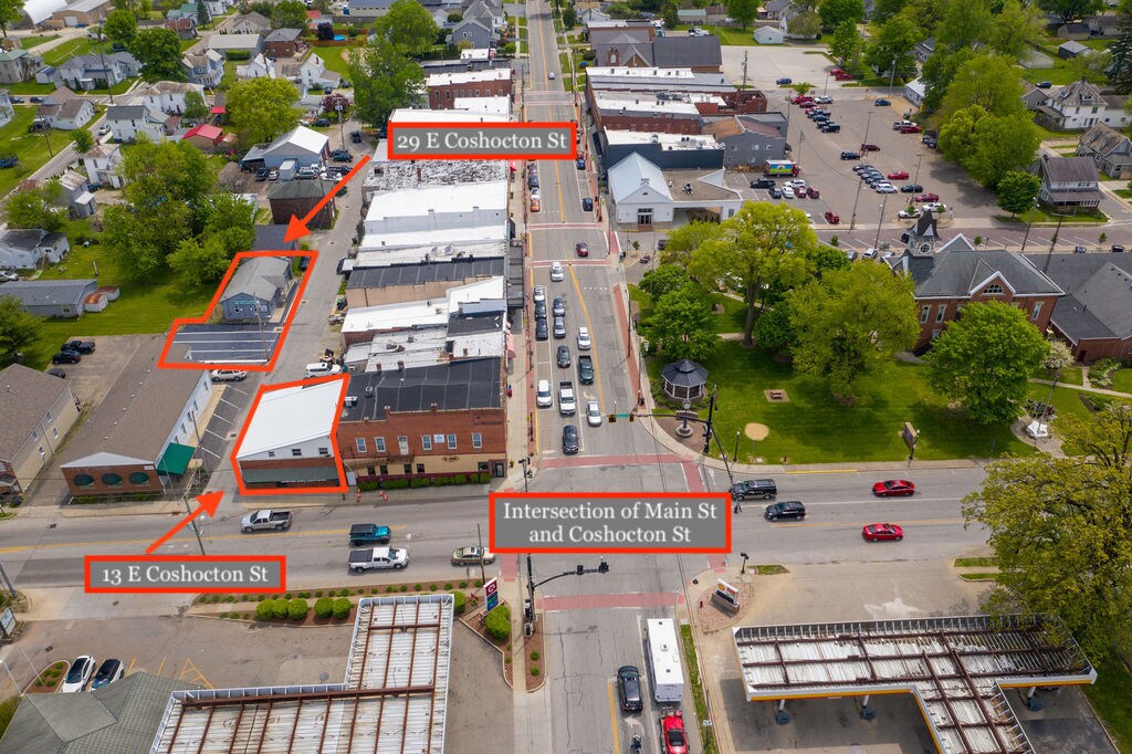 29 E Coshocton St, Johnstown, OH for sale Aerial- Image 1 of 1