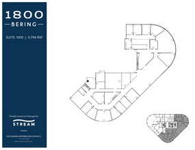 1800 Bering Dr, Houston, TX for lease Floor Plan- Image 1 of 1