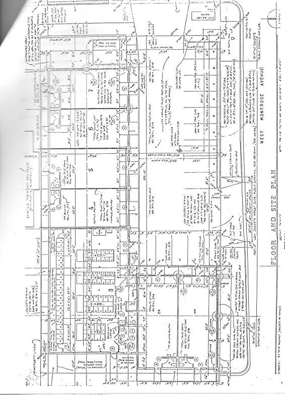 2000-2010 W Montrose Ave, Chicago, IL for lease Site Plan- Image 1 of 3