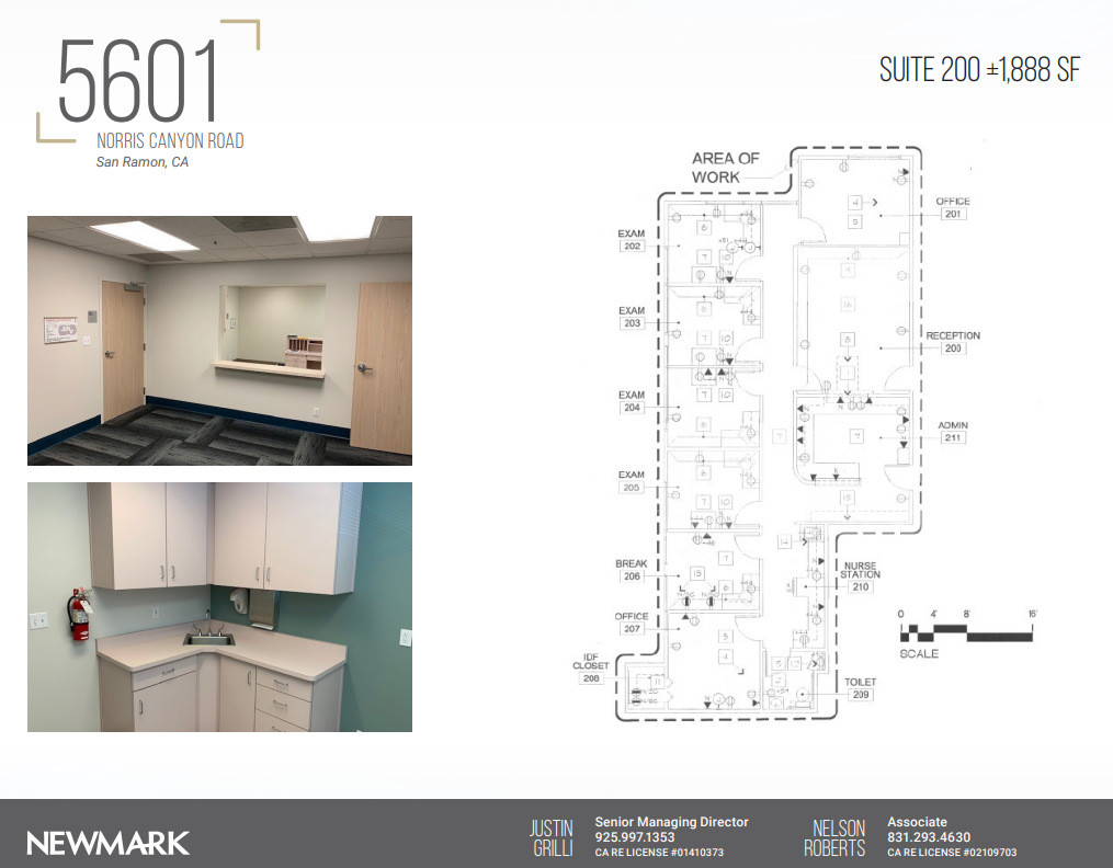 5601 Norris Canyon Rd, San Ramon, CA 94583 - Unit 200 -  - Floor Plan - Image 1 of 1