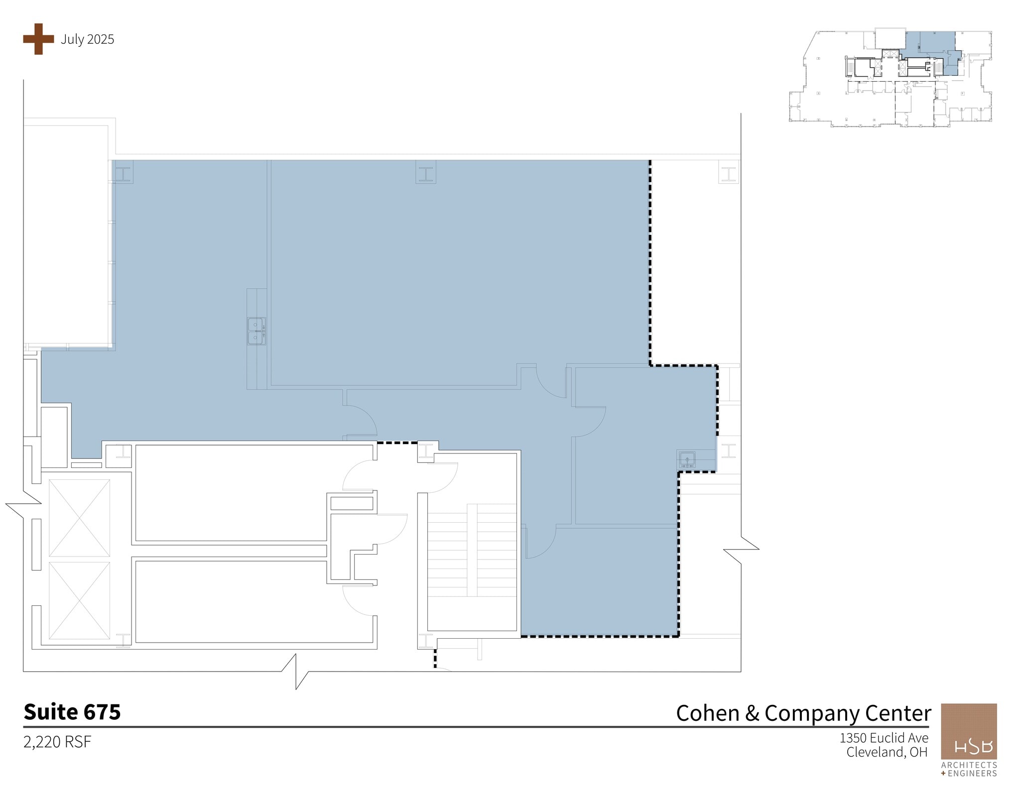 1350 Euclid Ave, Cleveland, OH for lease Site Plan- Image 1 of 1