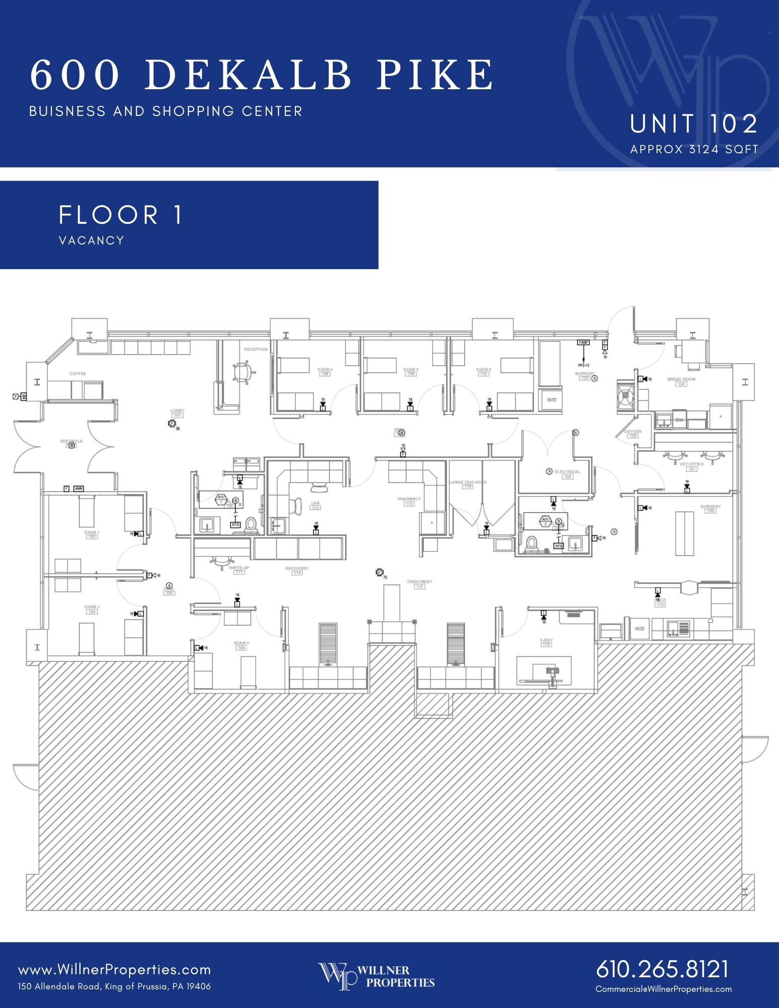 600 W DeKalb Pike, King Of Prussia, PA for lease Interior Photo- Image 1 of 1