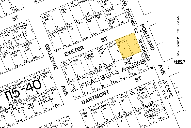 580 Portland Ave, Gladstone, OR for lease - Plat Map - Image 2 of 15