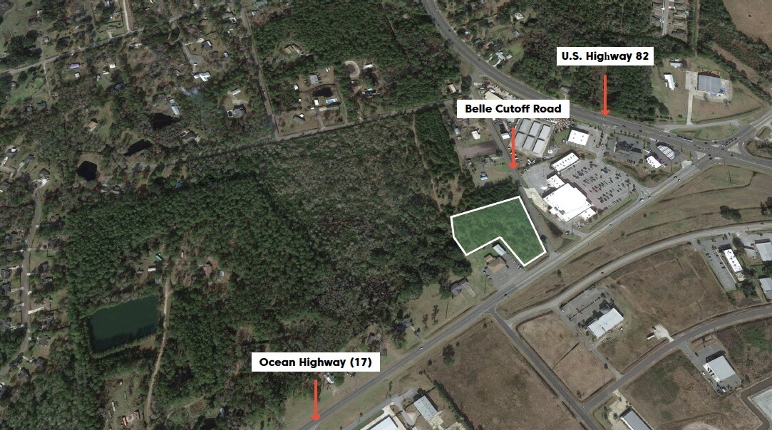 135 Belle Cutoff Rd, Brunswick, GA for sale Aerial- Image 1 of 1