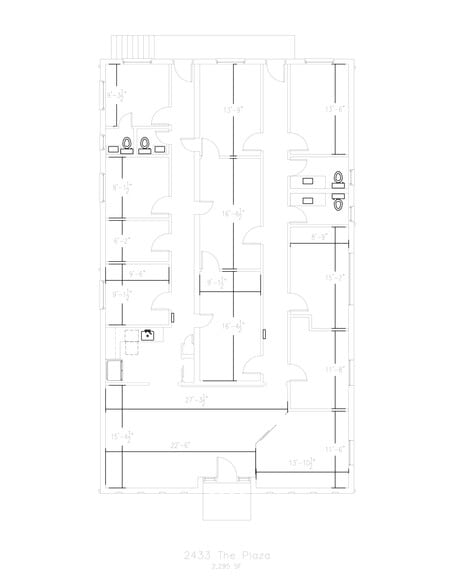 2433 The Plaza, Charlotte, NC for lease - Site Plan - Image 1 of 11