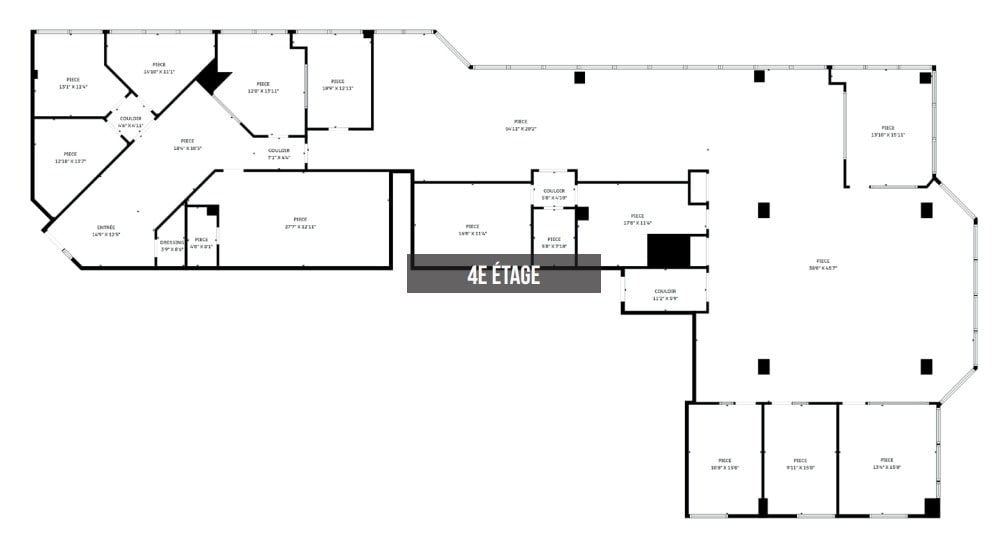 1850 Rue Panama, Brossard, QC for lease Floor Plan- Image 1 of 12