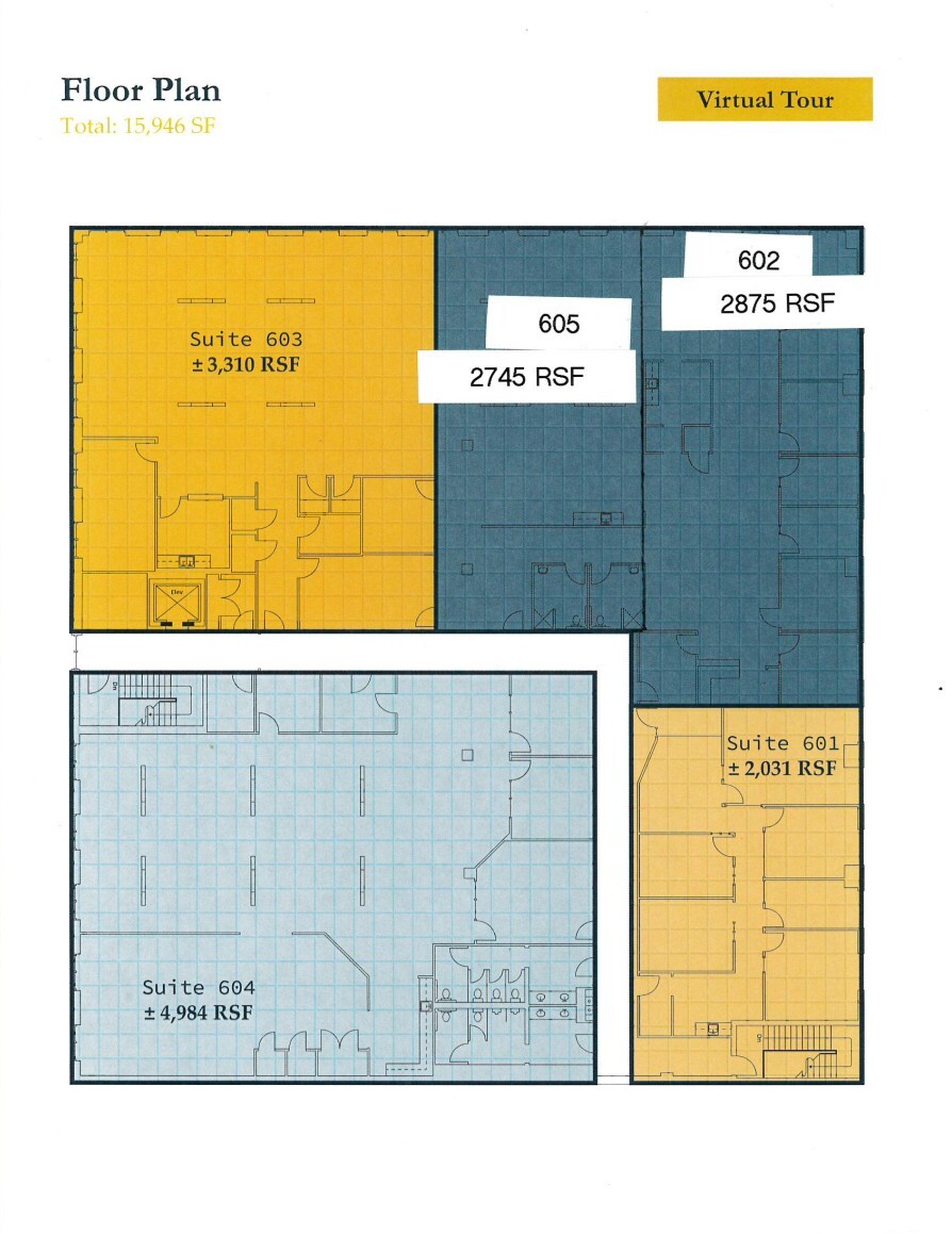 610 W 5th St, Austin, TX for lease Floor Plan- Image 1 of 1