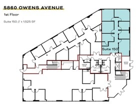5860 Owens Ave, Carlsbad, CA for sale Floor Plan- Image 1 of 1