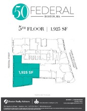 50 Federal St, Boston, MA for lease Floor Plan- Image 2 of 2