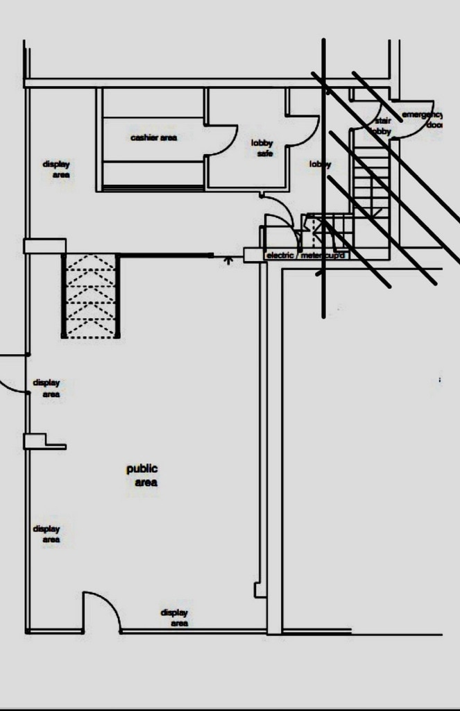 8-18 Queensway, Crawley for lease Floor Plan- Image 1 of 4