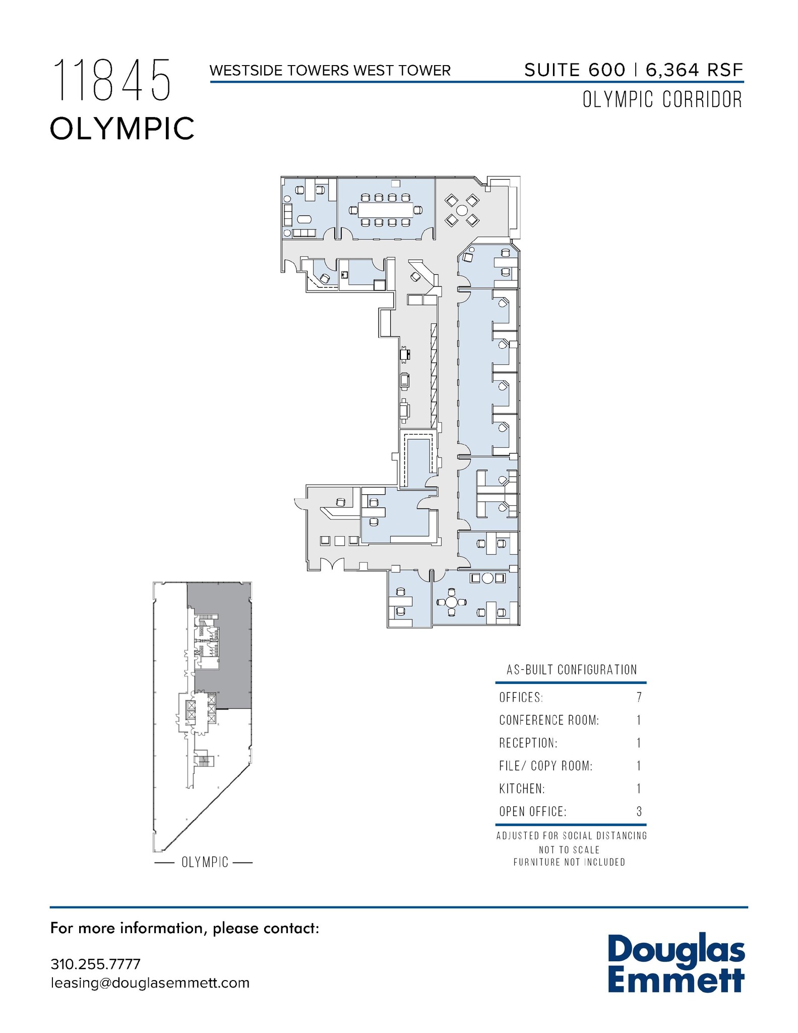 11845 W Olympic Blvd, Los Angeles, CA for lease Floor Plan- Image 1 of 1