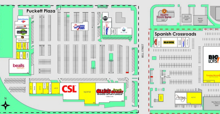 3440- Bell St, Amarillo, TX for lease - Site Plan - Image 1 of 12