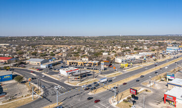 8015-8025 Bandera Rd, San Antonio, TX - aerial  map view