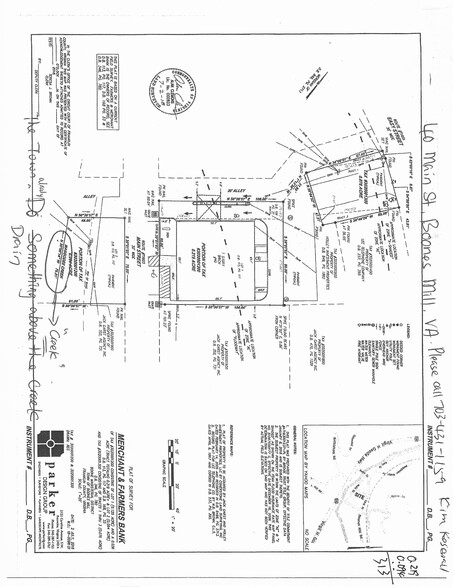 40 Main St, Boones Mill, VA for lease - Site Plan - Image 2 of 33