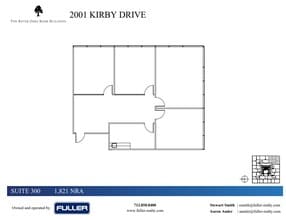 2001 Kirby Dr, Houston, TX for lease Floor Plan- Image 1 of 1