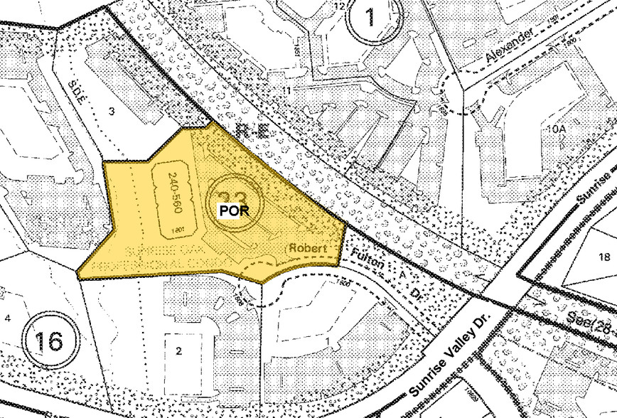 1801 Robert Fulton Dr, Reston, VA for lease - Plat Map - Image 2 of 17