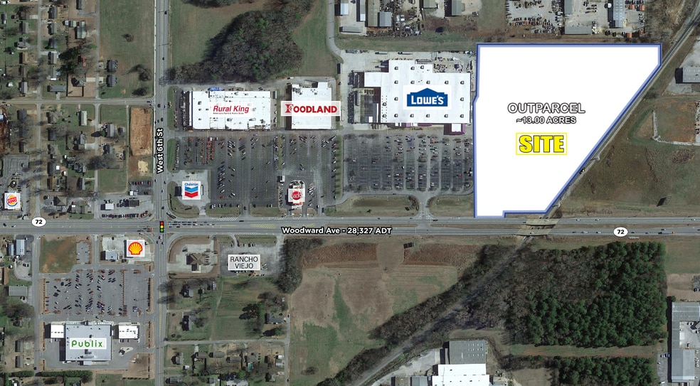 3415 Woodward Ave, Muscle Shoals, AL 35661 - Lowe's Outparcel | LoopNet