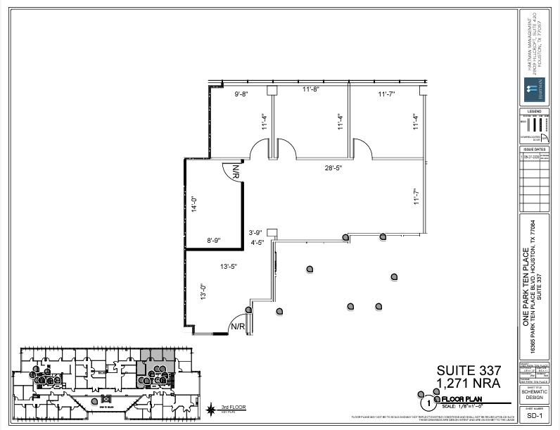 16365 Park Ten Place Dr, Houston, TX for lease Floor Plan- Image 1 of 1