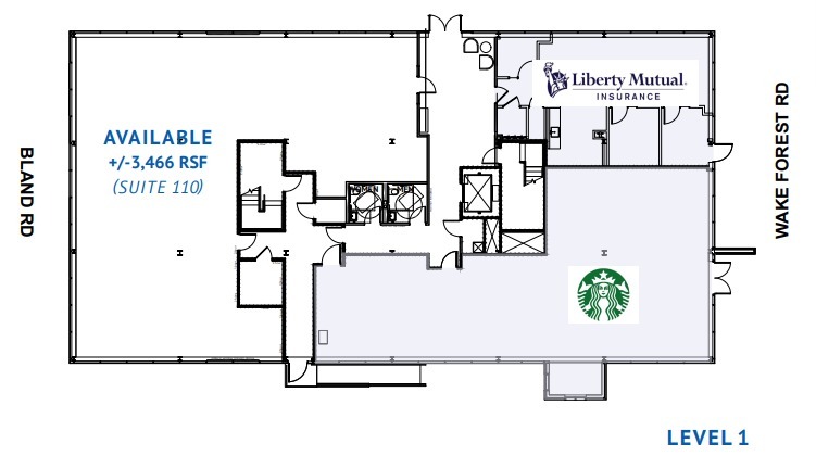 4109 Wake Forest Rd, Raleigh, NC for lease Floor Plan- Image 1 of 1