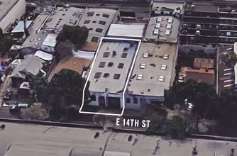 3332 14th St, Los Angeles, CA - AERIAL  map view