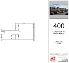400 Lake Cook Rd, Deerfield, IL for lease Floor Plan- Image 1 of 4