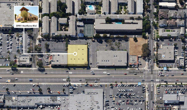 20901 Hawthorne Blvd, Torrance, CA - aerial  map view