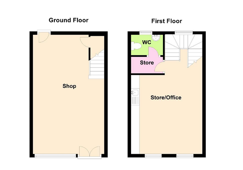 Windsor St, Melton Mowbray for lease - Floor Plan - Image 2 of 2