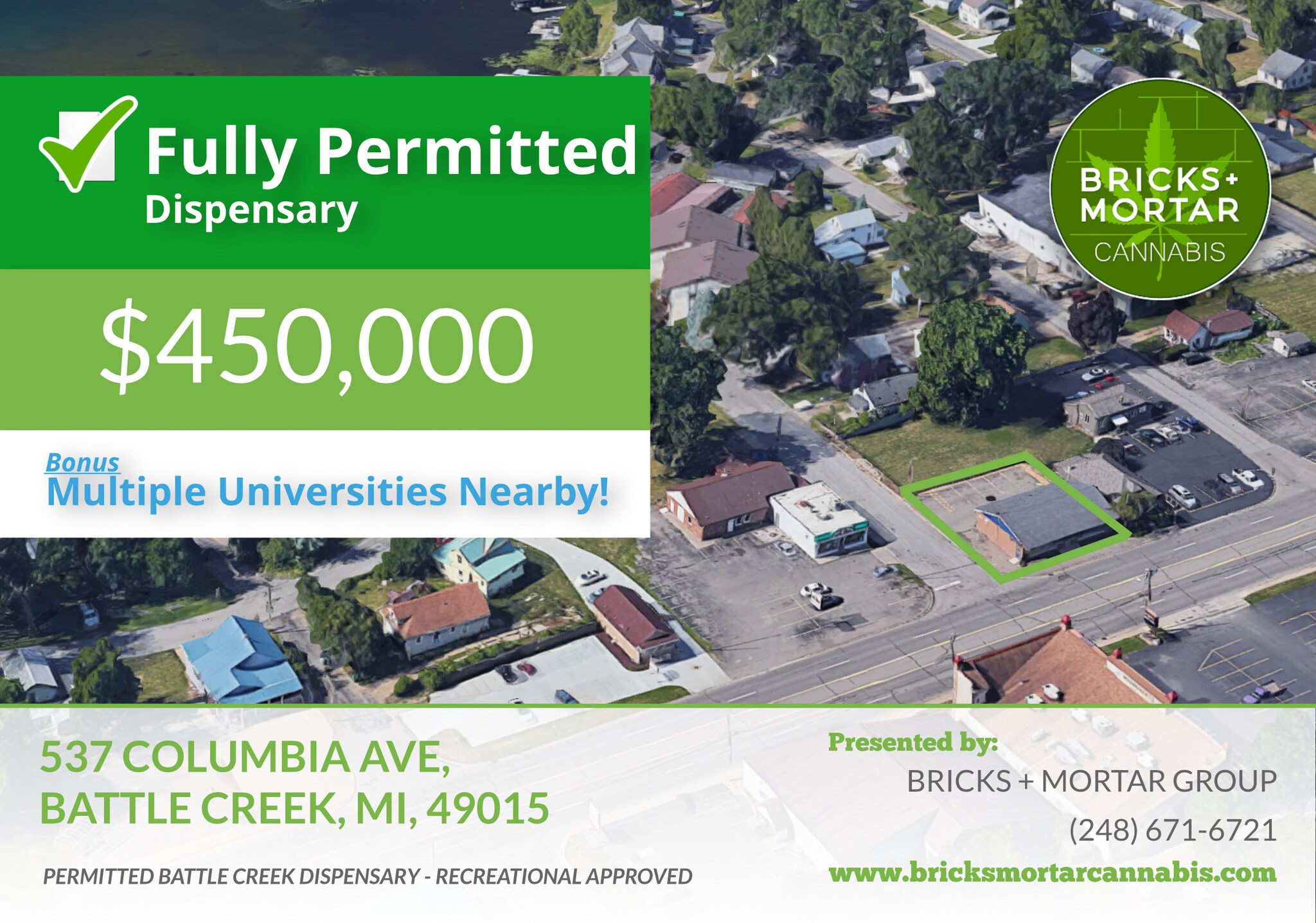 537 W Columbia Ave, Battle Creek, MI for sale Building Photo- Image 1 of 1