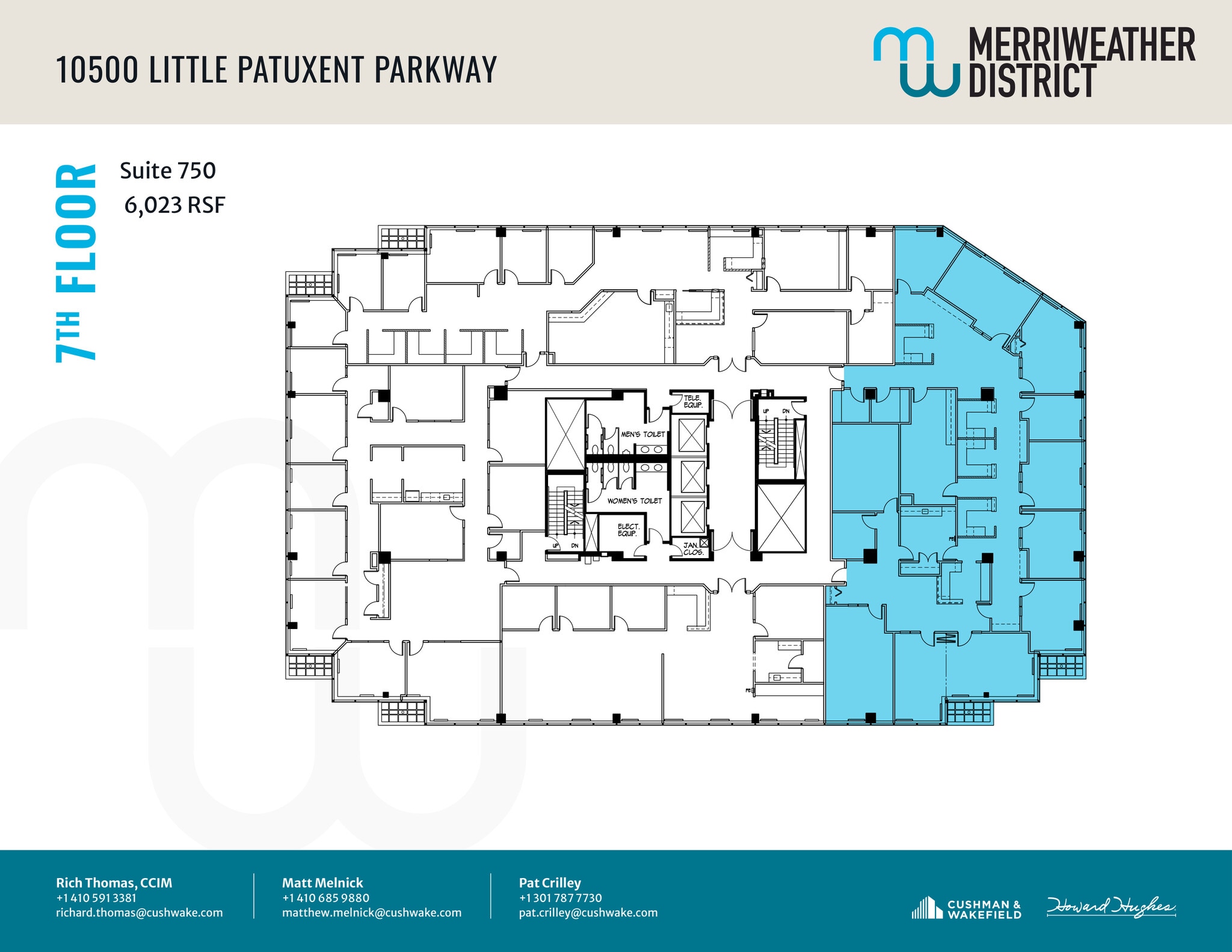 10480 Little Patuxent Pky, Columbia, MD for lease Floor Plan- Image 1 of 1