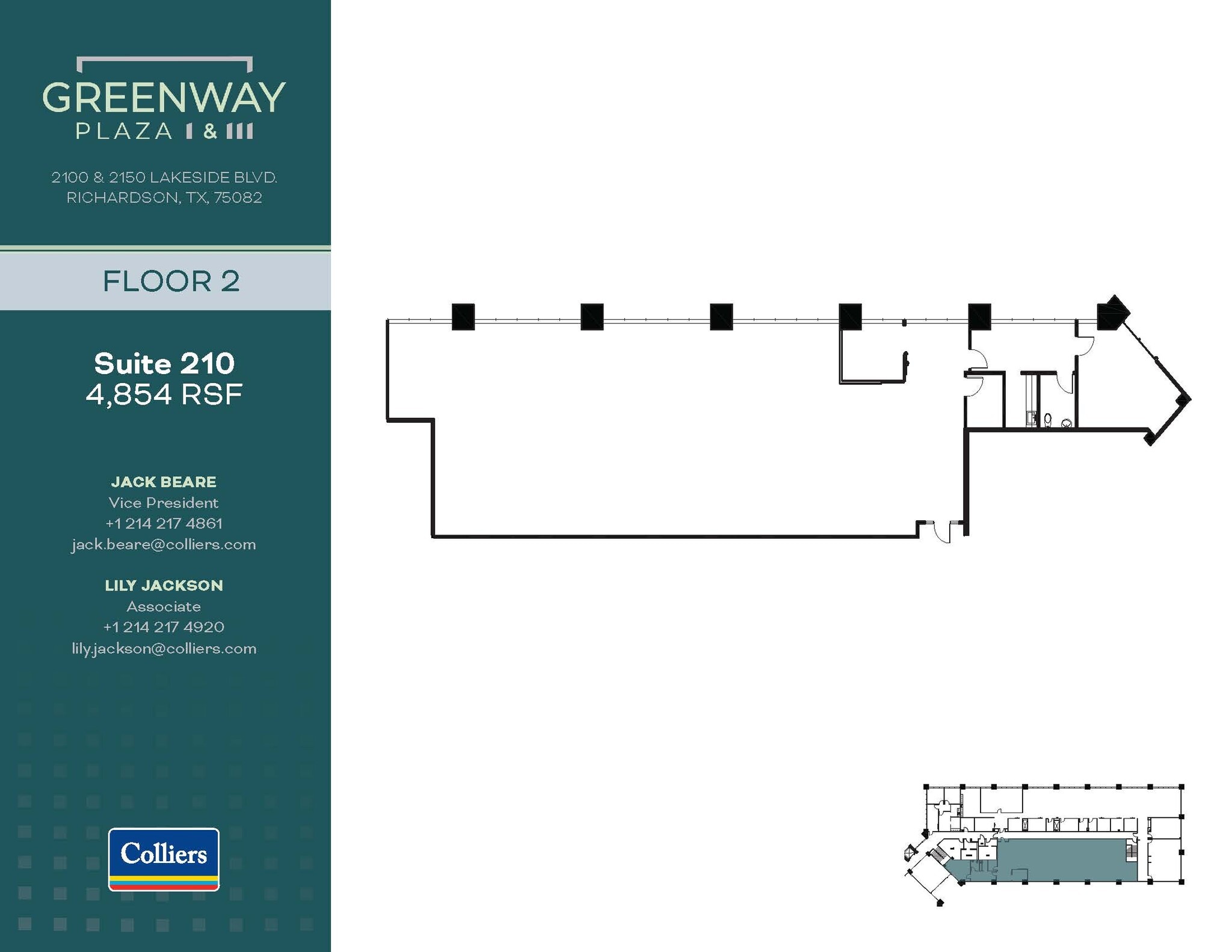 2100 & 2150 Lakeside Blvd, Richardson, TX for lease Floor Plan- Image 1 of 1