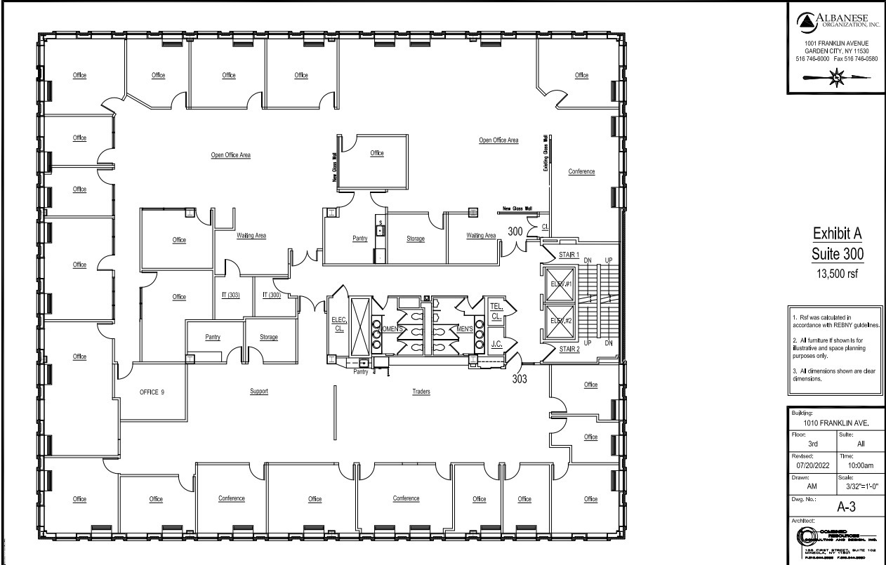 1010 Franklin Ave, Garden City, NY for lease Floor Plan- Image 1 of 1