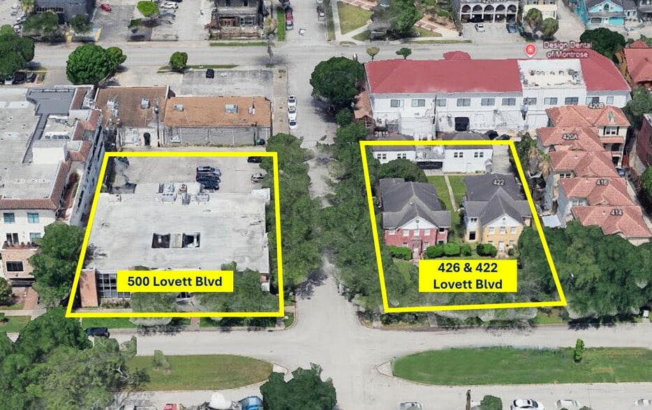 422-426 Lovett Blvd, Houston, TX for sale - Building Photo - Image 2 of 3