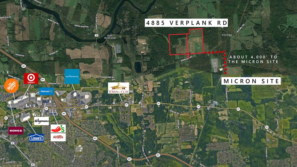 4885 Verplank Rd, Clay, NY for sale - Building Photo - Image 2 of 17