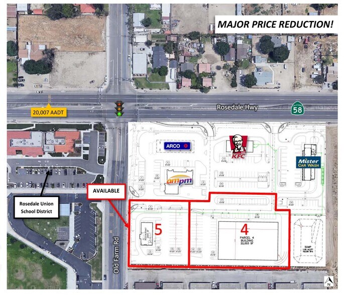 SEC Rosedale Hwy & Old Farm Rd, Bakersfield, CA 93312