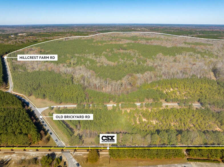 Old Brickyard Road, Greenwood, SC for sale - Aerial - Image 2 of 4