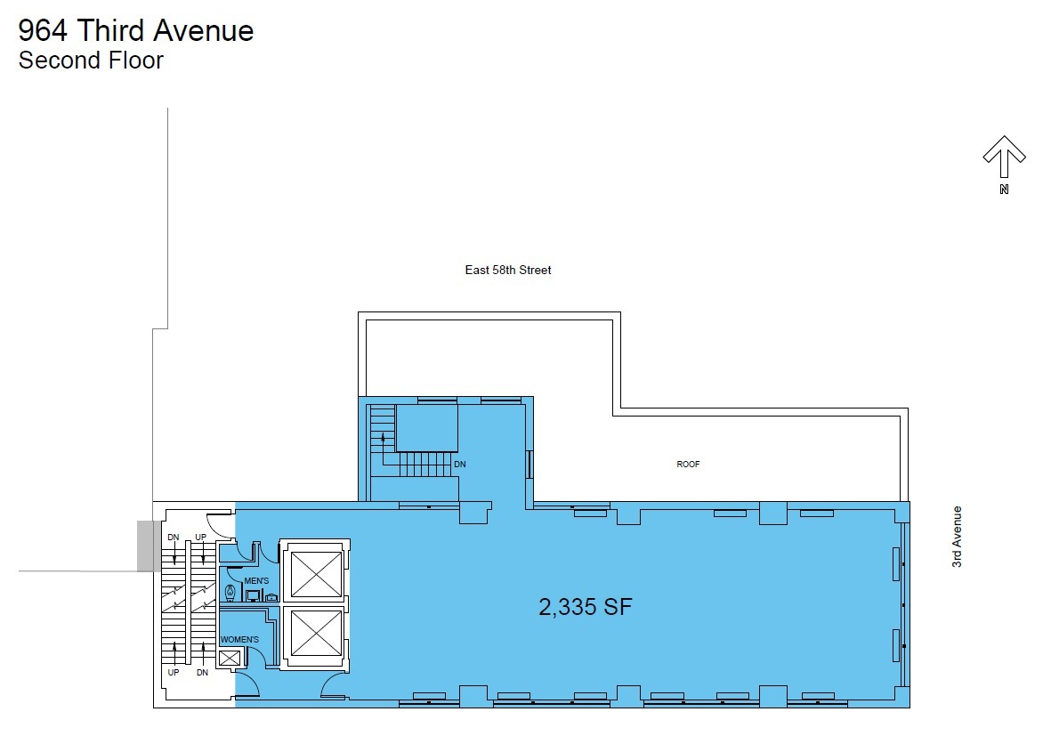 962-964 Third Ave, New York, NY for lease Floor Plan- Image 1 of 1