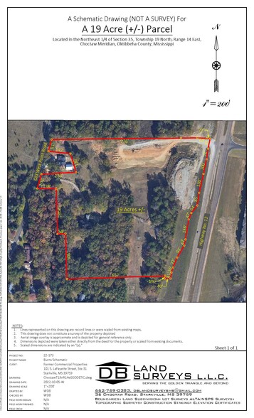 0 Highway 12, Starkville, MS for sale - Aerial - Image 2 of 14