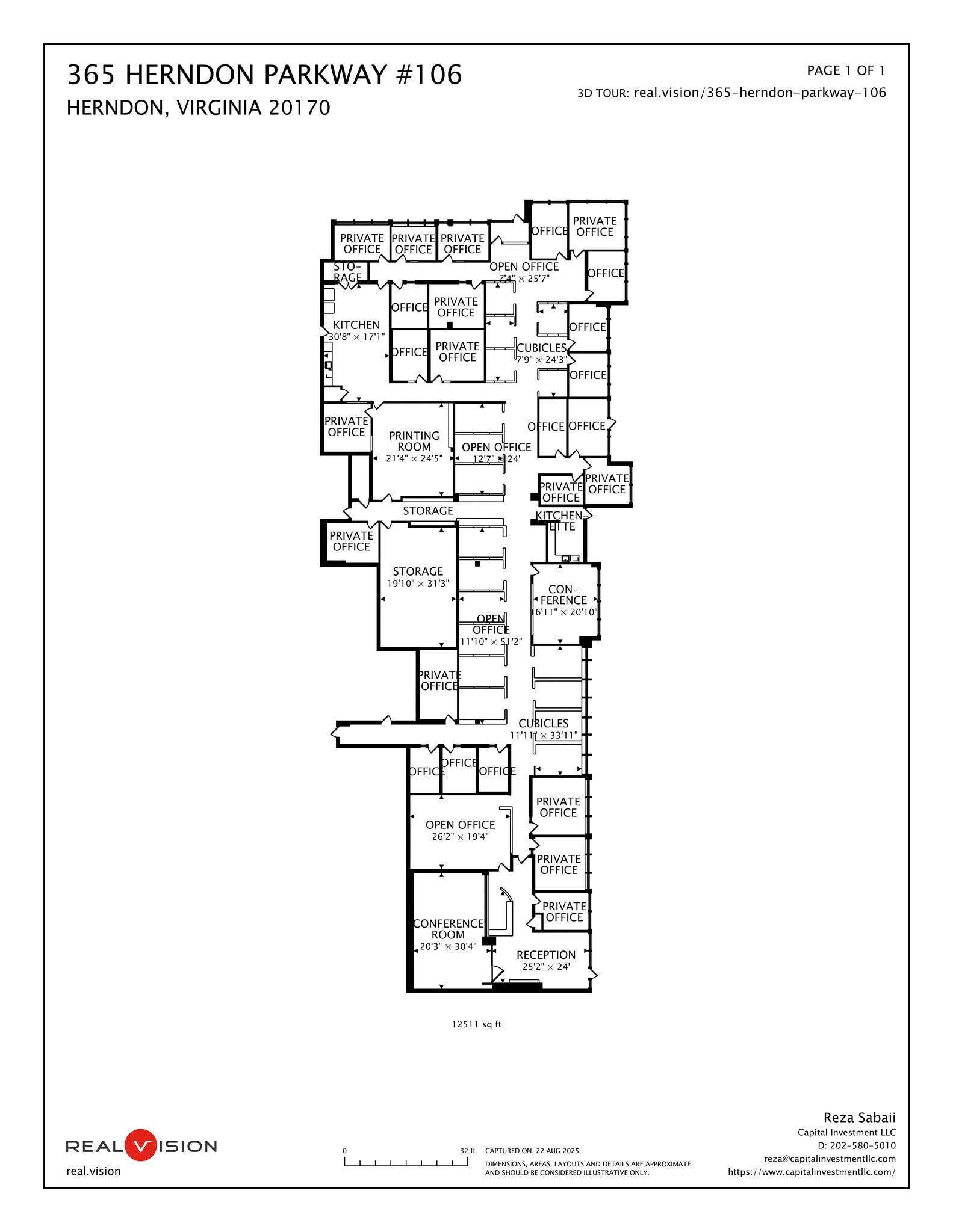 365 Herndon Pky, Herndon, VA for lease Site Plan- Image 1 of 12